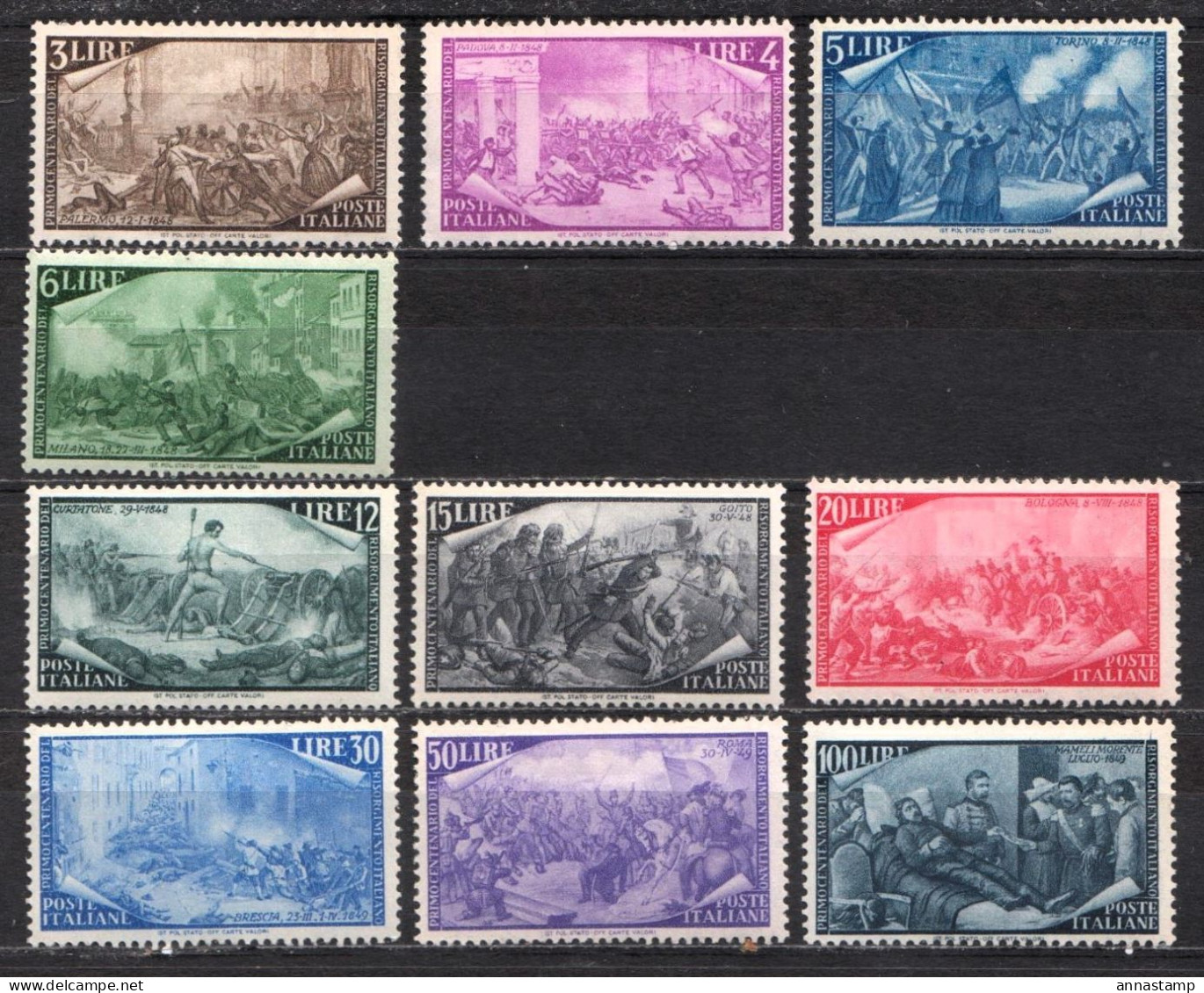 Italy MNH Stamps, But With Faults - 1946-60: Nuevos