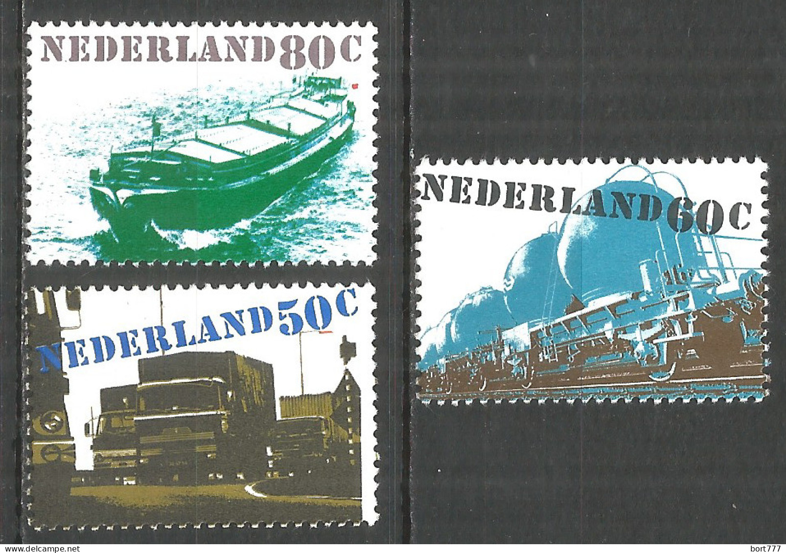 NETHERLANDS 1980 Year , Mint Stamps MNH (**) Transport - Unused Stamps