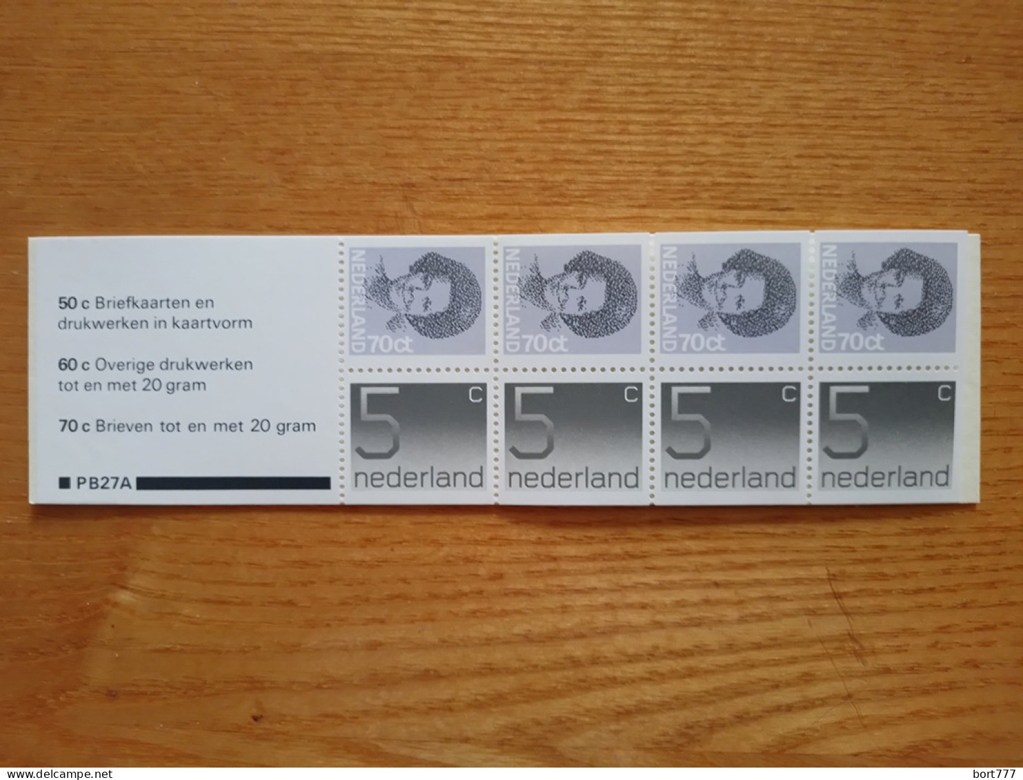 NETHERLANDS 1982 Booklet PB 27a - Mint MNH (**) - Libretti