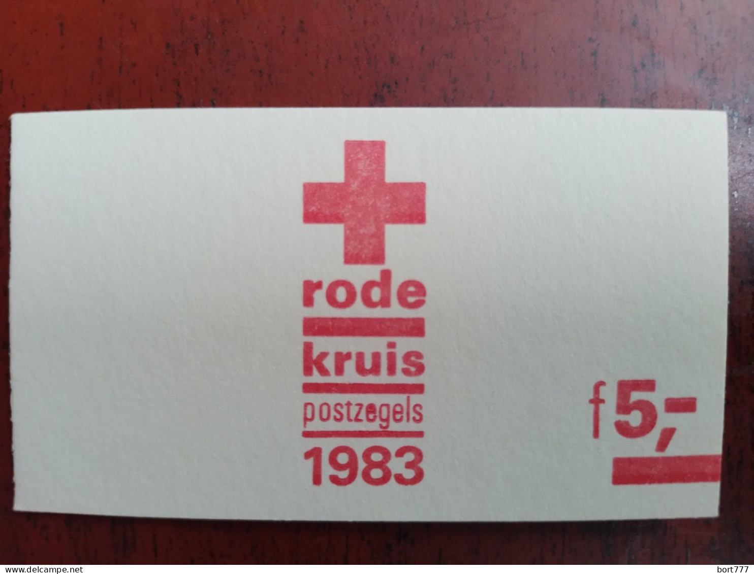 NETHERLANDS 1983 Booklet PB 29 - Mint MNH (**) Red Cross - Booklets & Coils