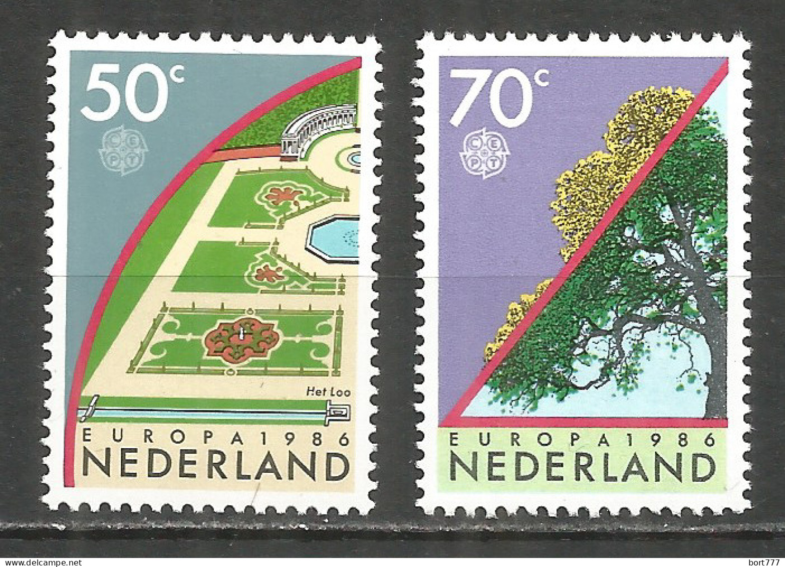 NETHERLANDS 1986 Year , Mint Stamps MNH (**) Europa Cept - Nuovi