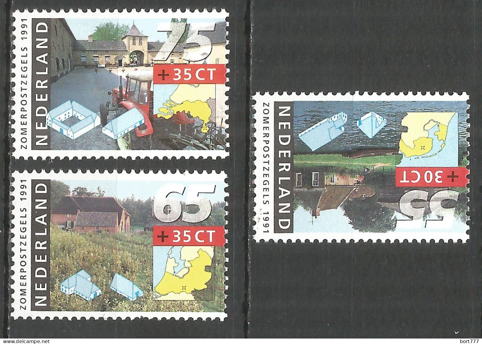 NETHERLANDS 1991 Year , Mint Stamps MNH (**)  - Ungebraucht