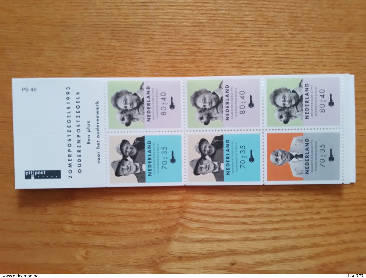 NETHERLANDS 1993 Booklet PB 48 - Mint MNH (**)  - Markenheftchen Und Rollen