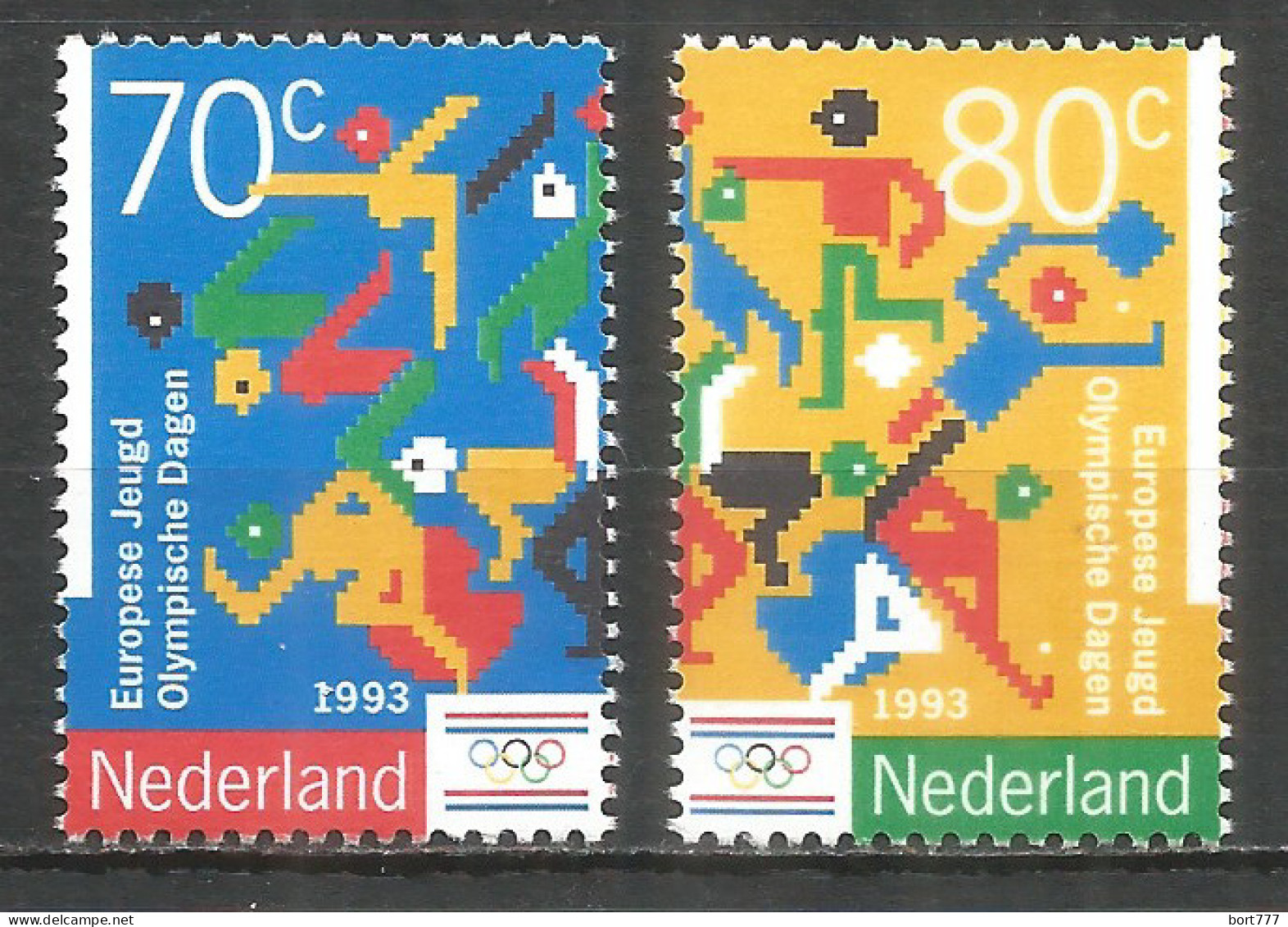 NETHERLANDS 1993 Year , Mint Stamps MNH (**) Sport - Nuovi