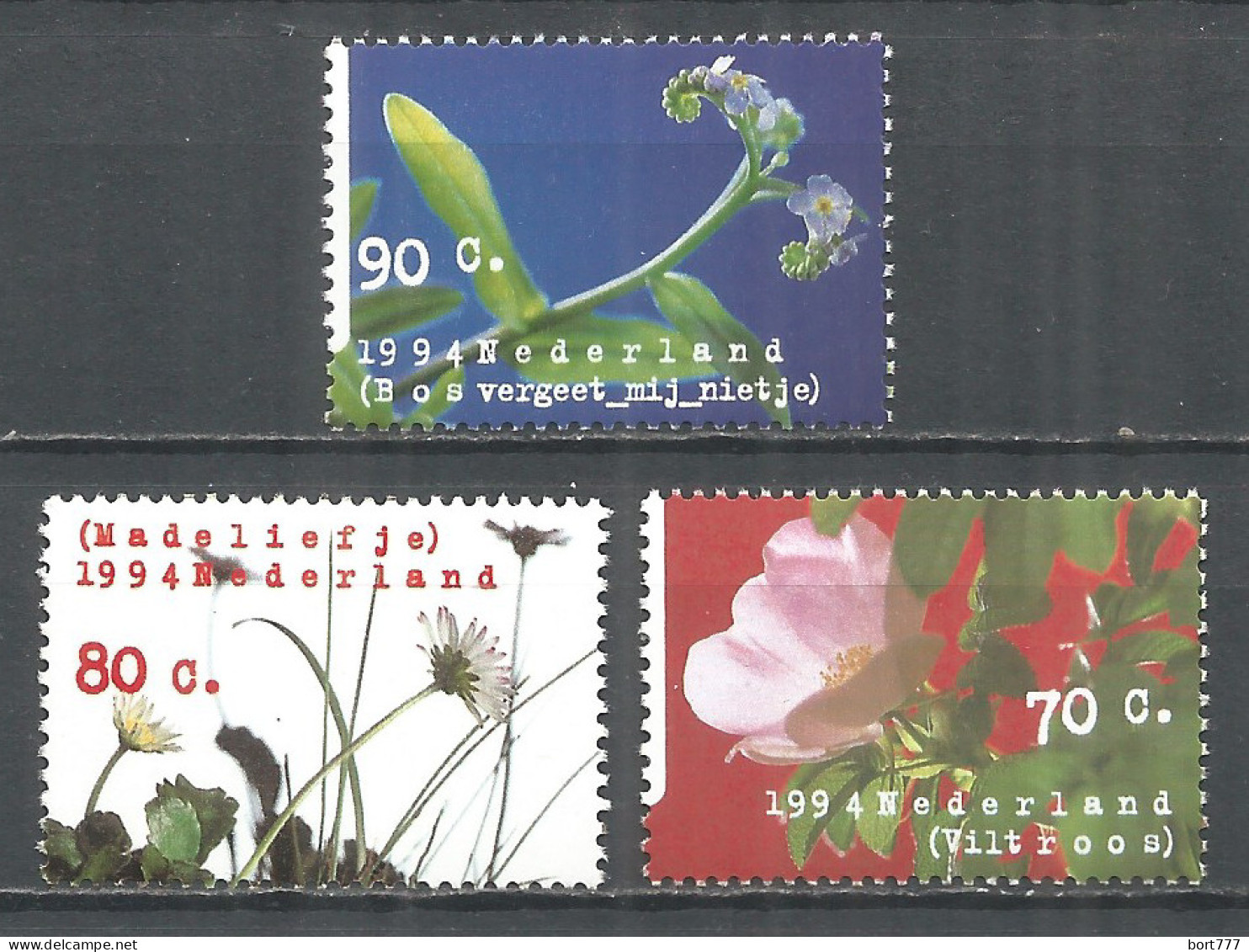 NETHERLANDS 1994 Year , Mint Stamps MNH (**)  Flowers - Unused Stamps