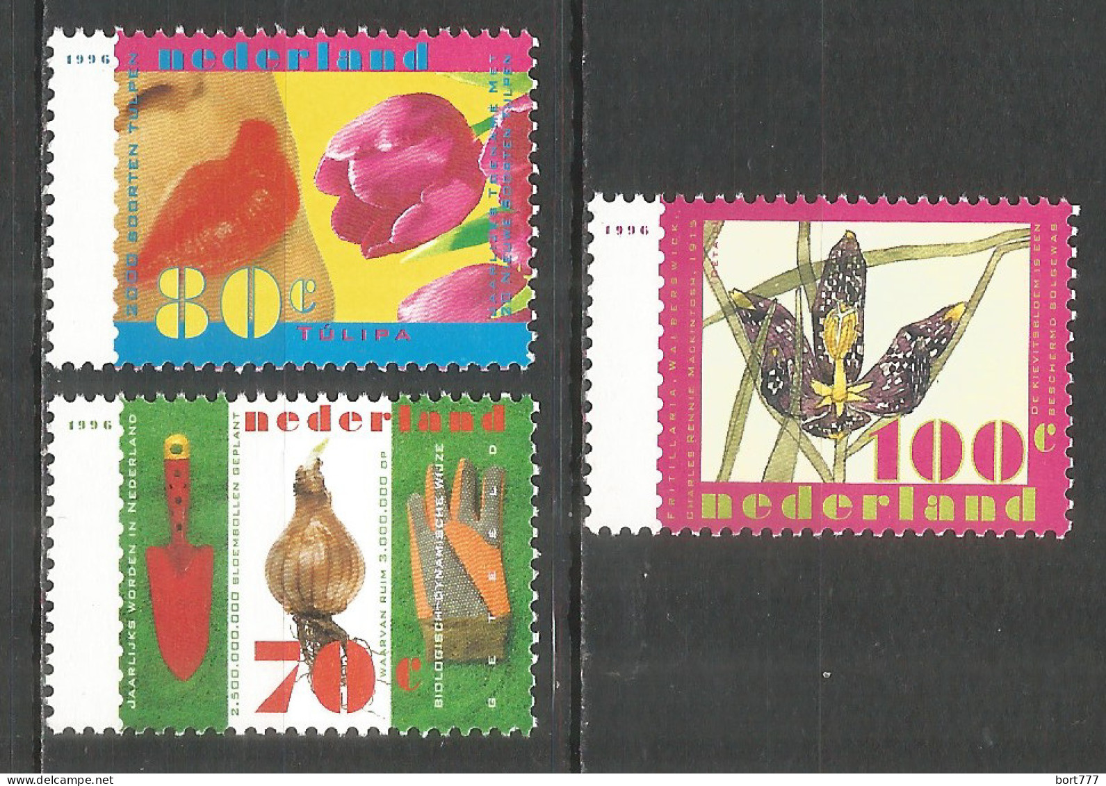 NETHERLANDS 1996 Year , Mint Stamps MNH (**) Flowers - Ongebruikt