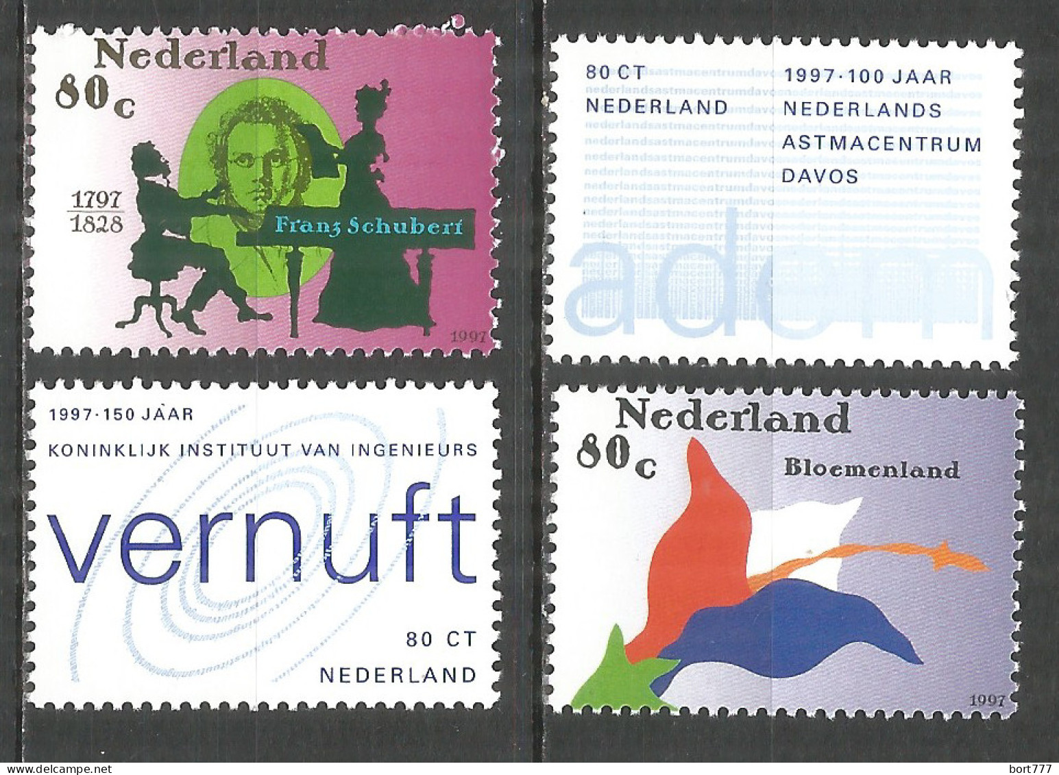 NETHERLANDS 1997 Year , Mint Stamps MNH (**)  - Nuevos