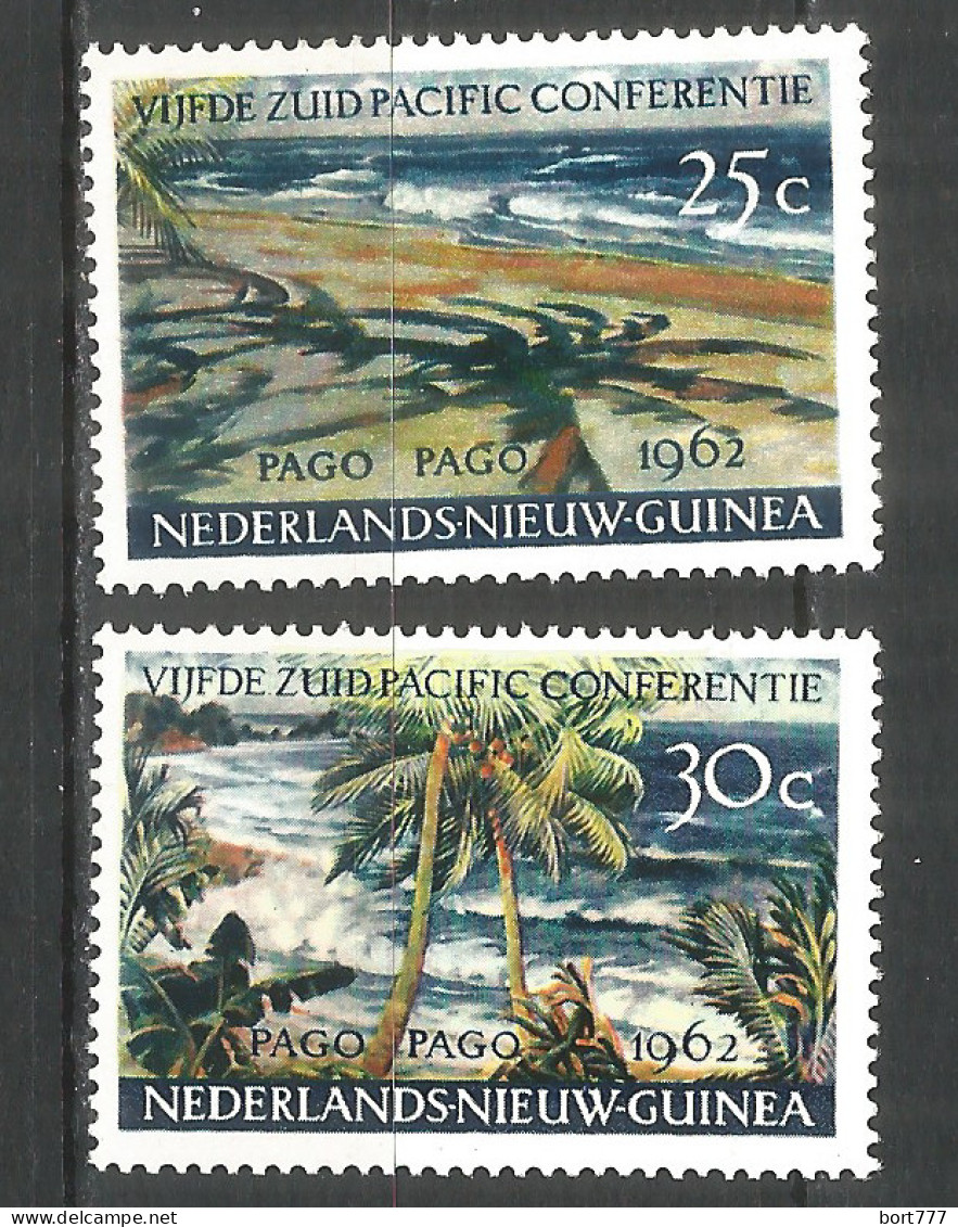 Netherlands New Guinea 1961 Mint Stamps MNH (**) Mi.# 76-77 - Netherlands New Guinea