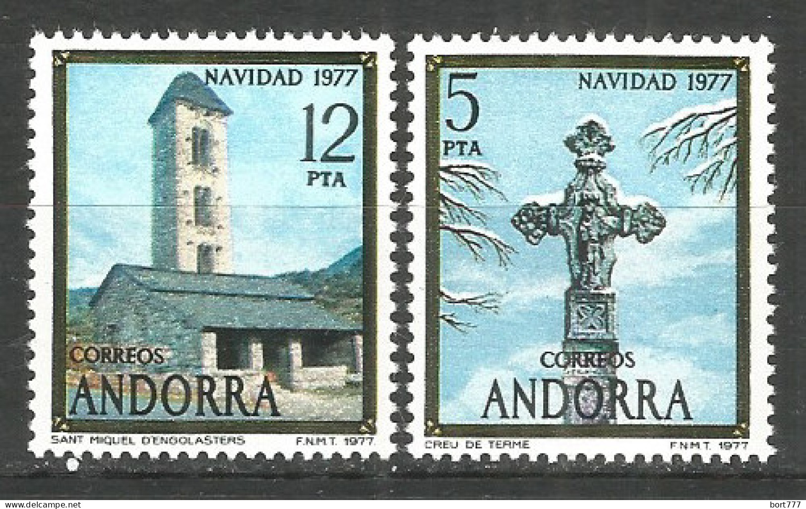 Spanish Andorra 1977 , Mint MNH (**) Stamps - Unused Stamps