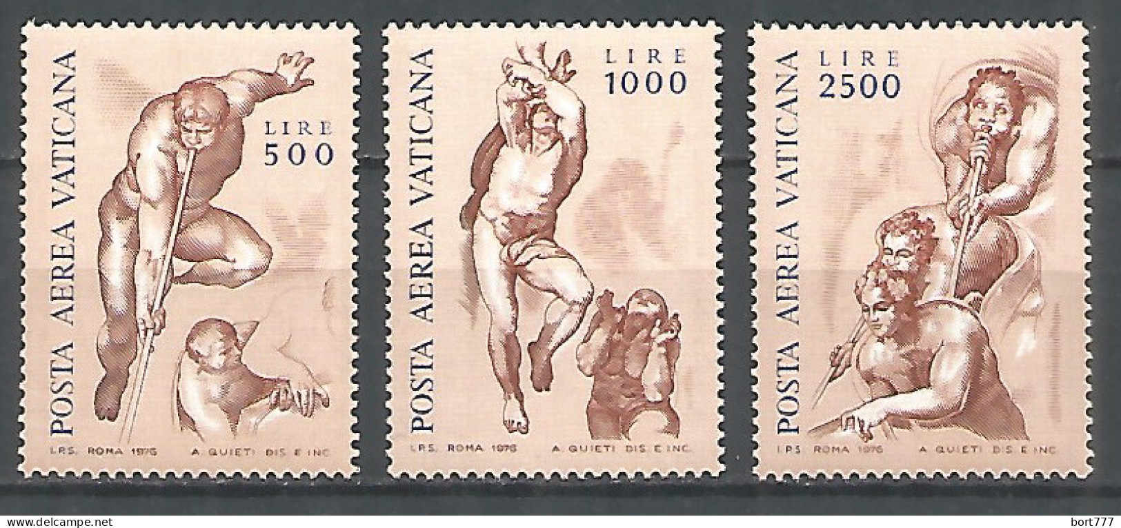 Vatican 1976 , Mint Stamps MNH (**) Set - Nuovi
