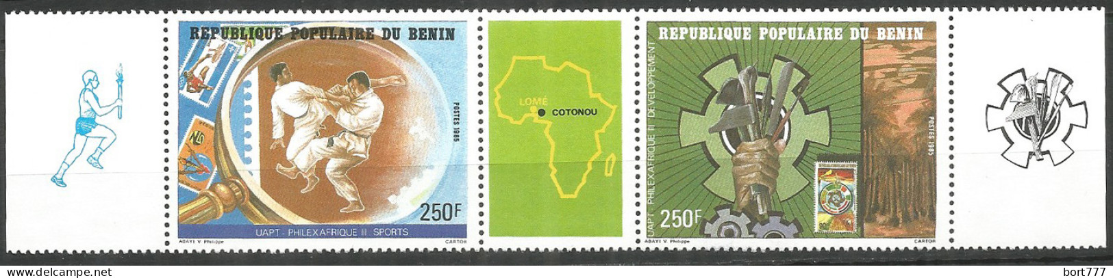 Benin 1985 Year Mint Stamps MNH(**) Sport  - Bénin – Dahomey (1960-...)