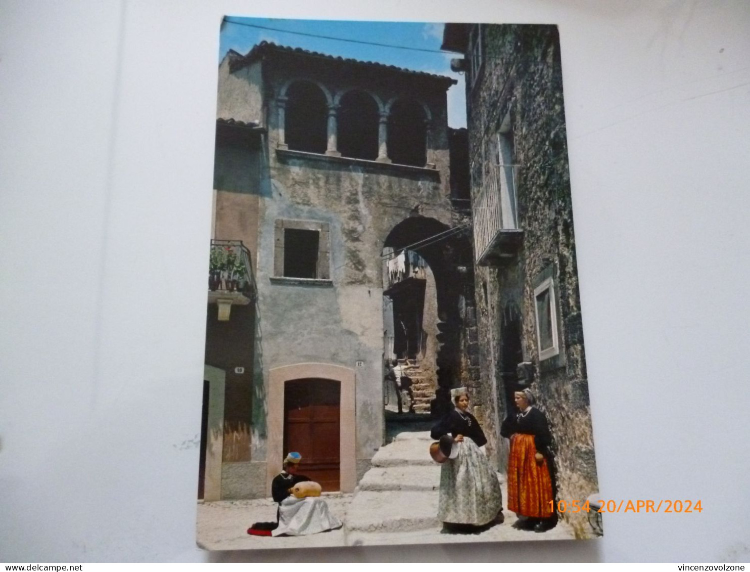 Cartolina Viaggiata "Costumi Abruzzesi SCANNO" 1977 - L'Aquila