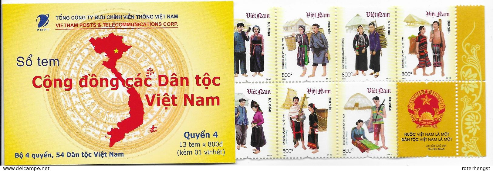 Vietnam 2005 Booklet Mnh ** 20 Euros (2 Scans, Blister Unsealed) - Viêt-Nam