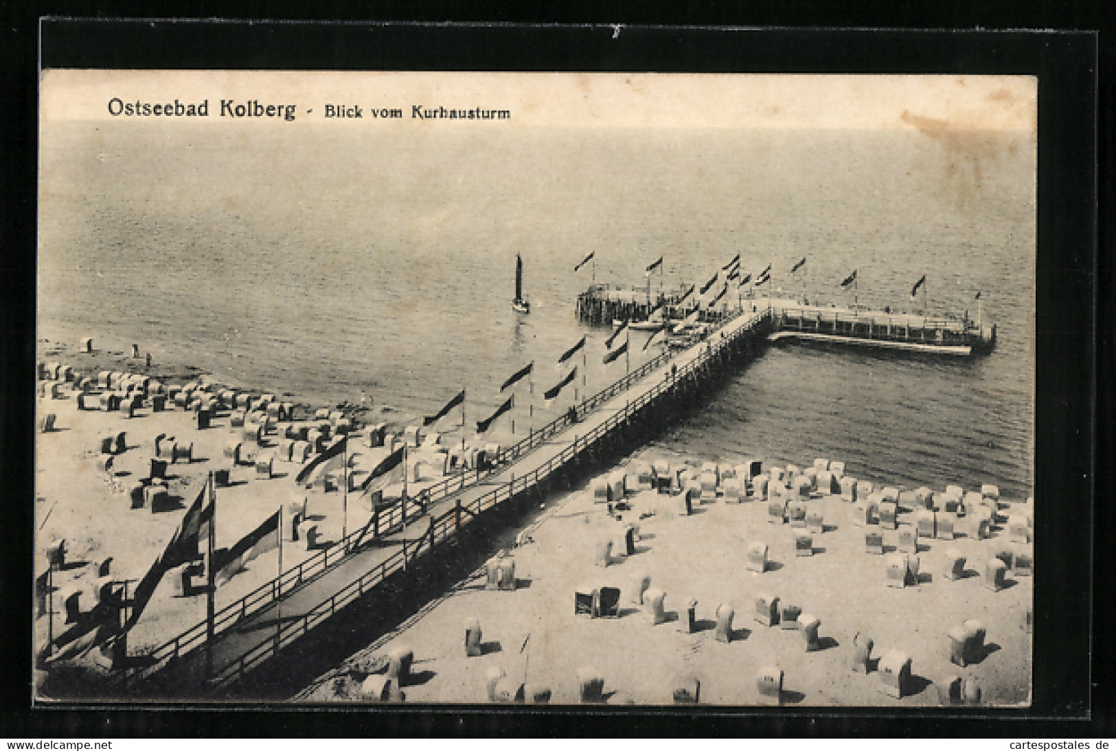 AK Kolberg, Blick Vom Kurhausturm  - Pommern