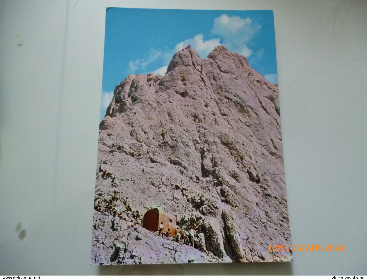 Cartolina Viaggiata "RIFUGIO E. SCARPA" 1963 - Hotels & Gaststätten