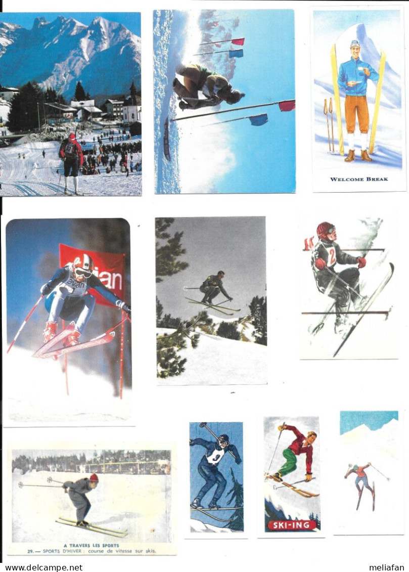 CX70 - IMAGES ET VIGNETTES DIVERSES - SKI - Sports D'hiver