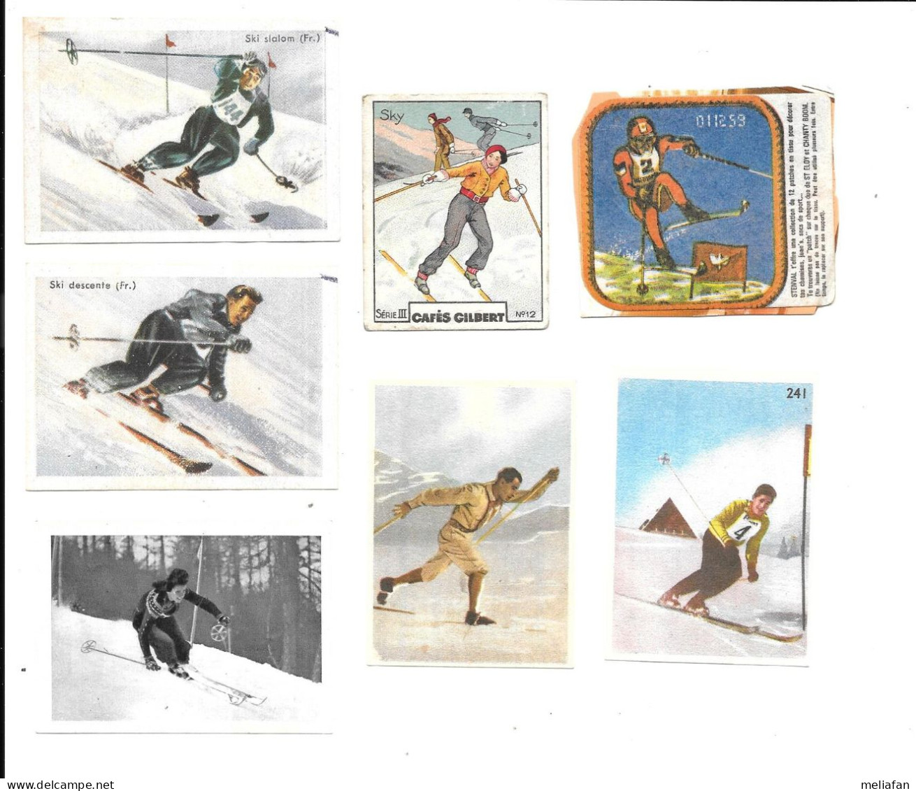 CX70 - IMAGES ET VIGNETTES DIVERSES - SKI - Winter Sports