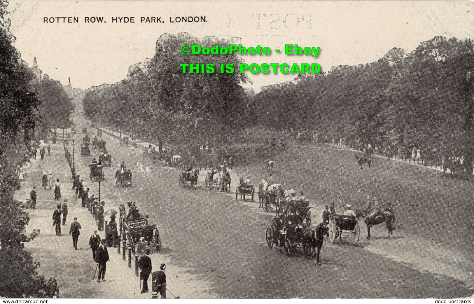 R436831 London. Hyde Park. Rotten Row. The Auto Photo Series - Other & Unclassified