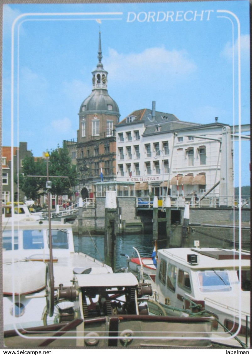 HOLLAND NETHERLAND DORDRECHT GROOTHOOFD PORT KARTE POSTCARD CARTOLINA ANSICHTSKARTE CARTE POSTALE POSTKARTE CARD - Dordrecht