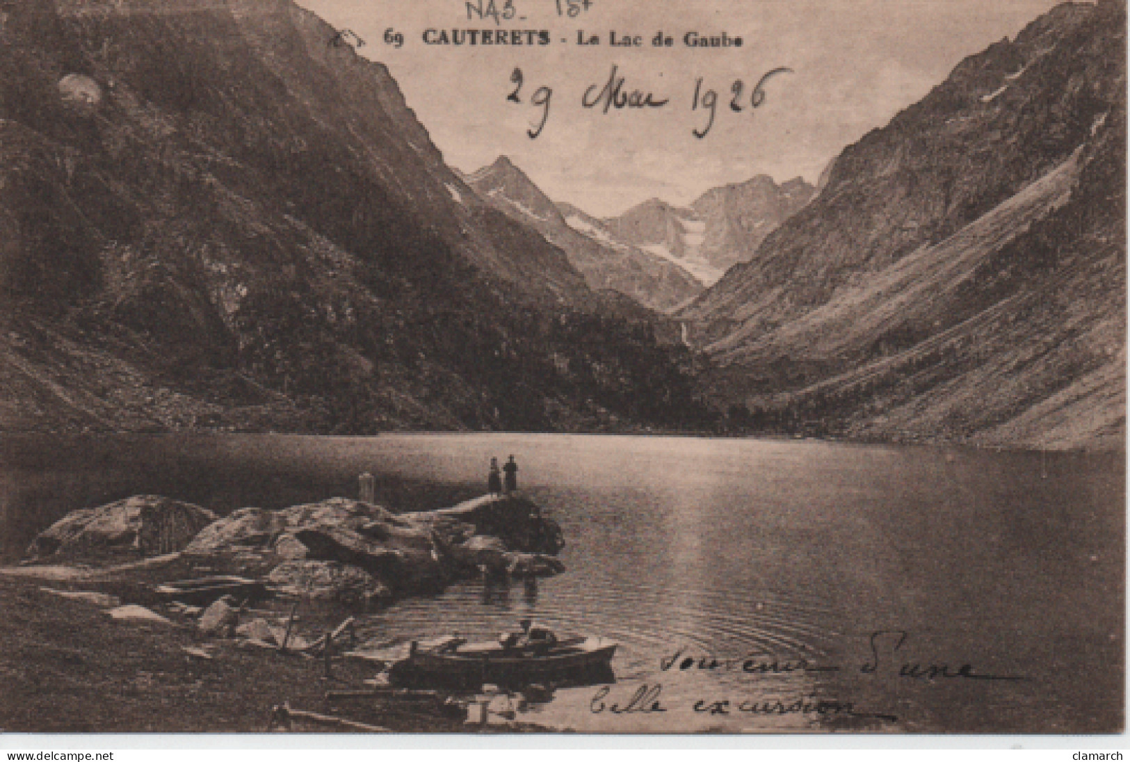 HTES PYRENEES-Cauterets-Le Lac De Gaube - 69 - Cauterets