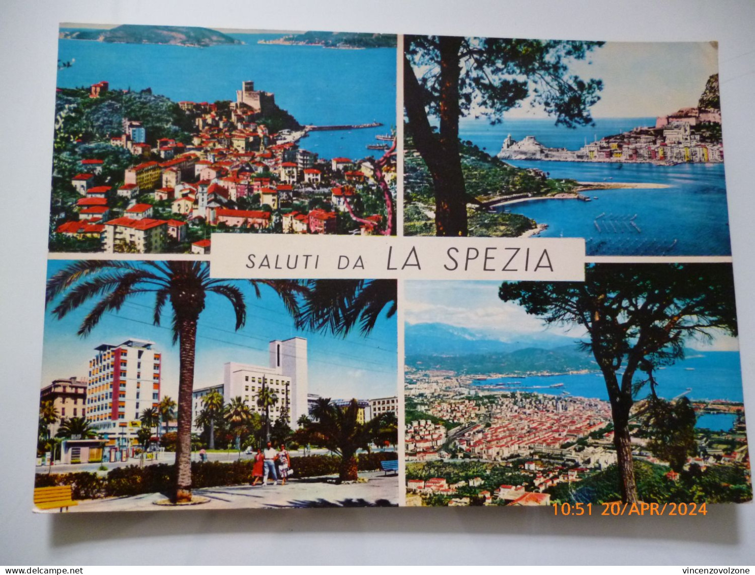 Cartolina Viaggiata "Saluti Da LA SPEZIA" Vedutine 1978 - La Spezia