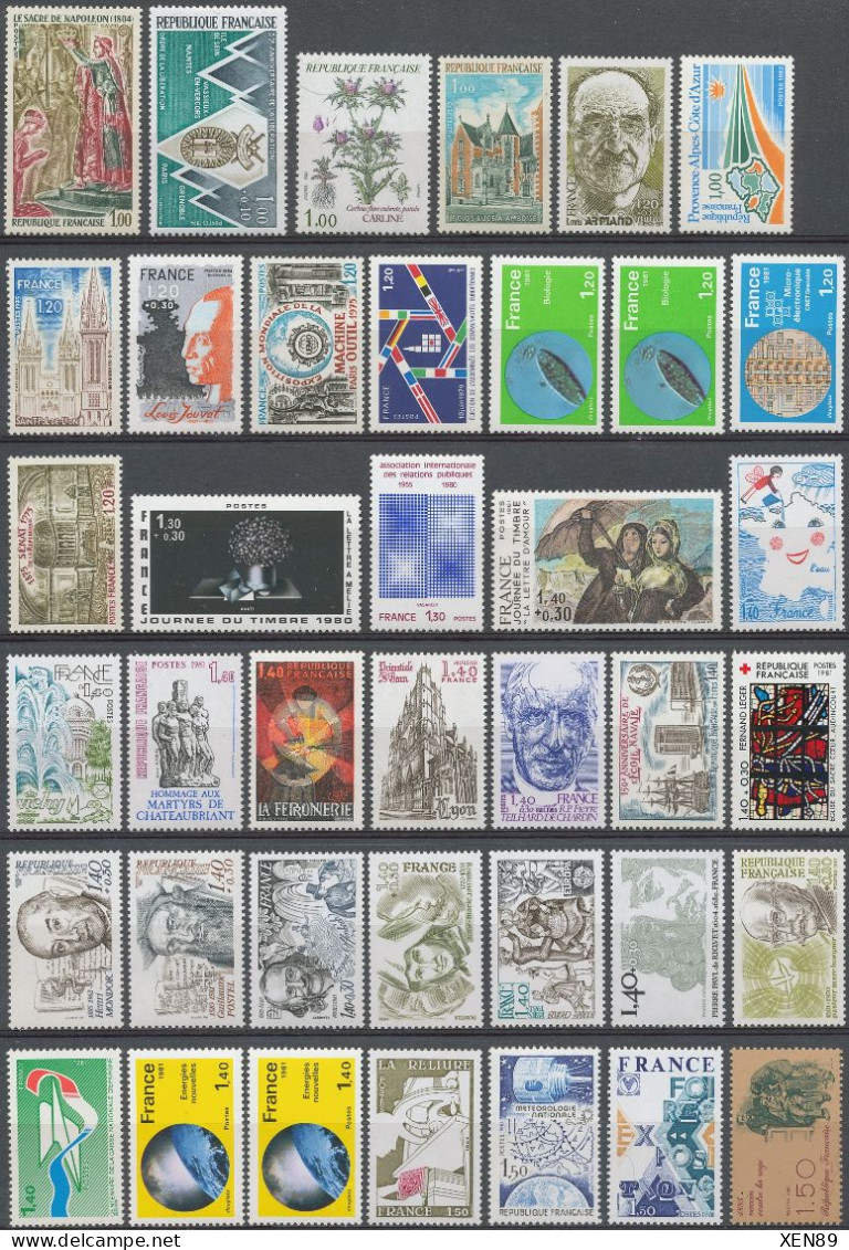 TIMBRES EUROS & FRANCS NEUFS ** -- Années 1970 à 2000 -- COLLECTIONNABLES Et/ou  AFFRANCHISSABLES -- - Collectors