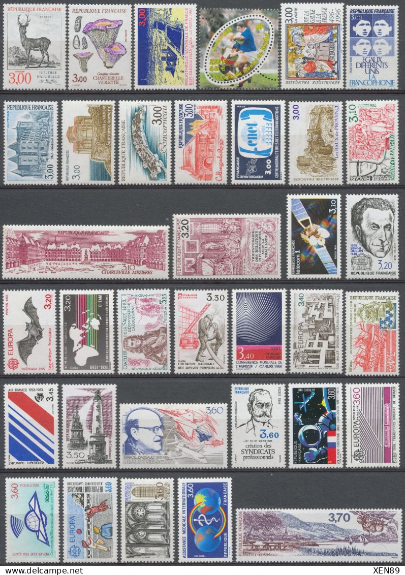 TIMBRES EUROS & FRANCS NEUFS ** -- Années 1970 à 2000 -- COLLECTIONNABLES et/ou  AFFRANCHISSABLES --