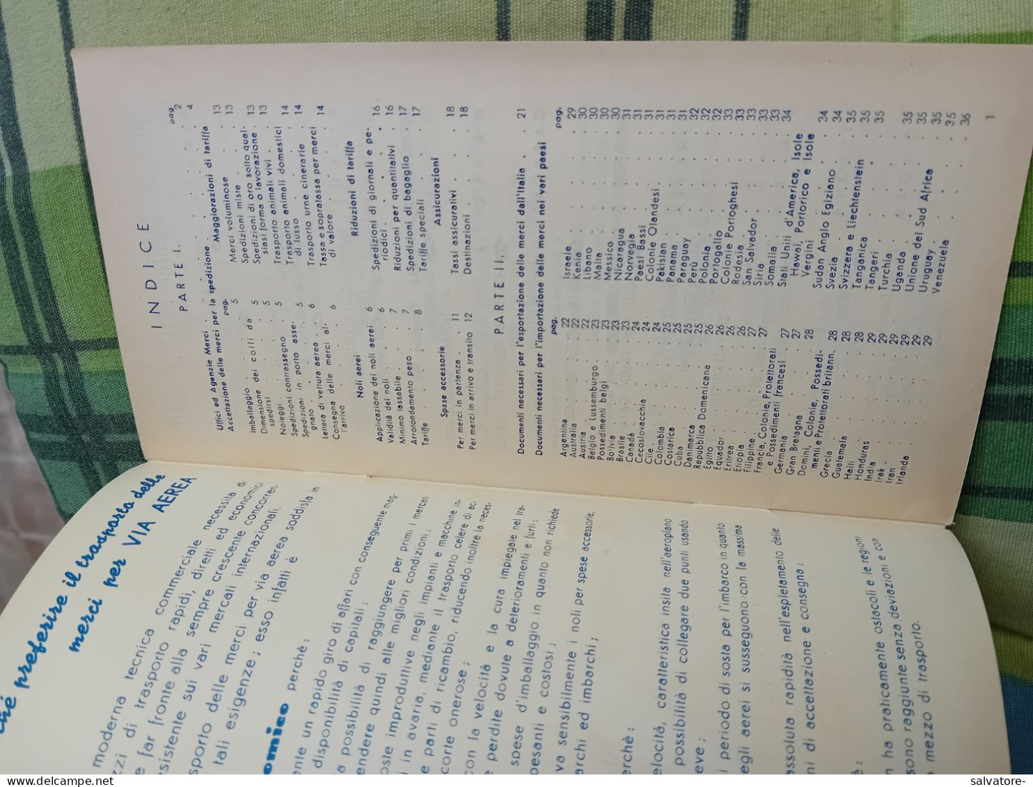 DEPLIANT ALITALIA 1950 - Timetables