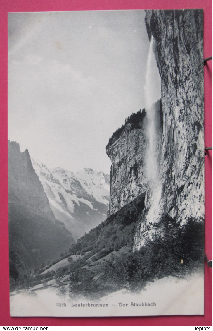 Suisse - Lauterbrunnen - Der Staubbach - CPA Précurseur En Excellent état - Lauterbrunnen