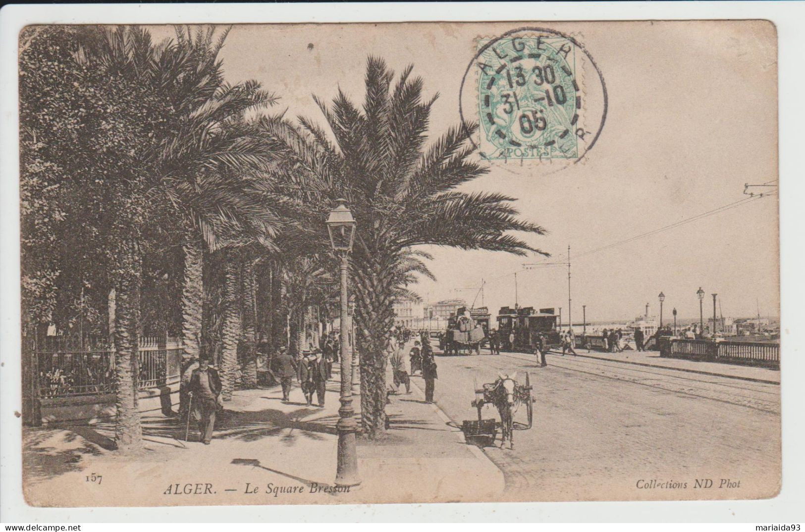 ALGER - ALGERIE - LE SQUARE BRESSON - Alger