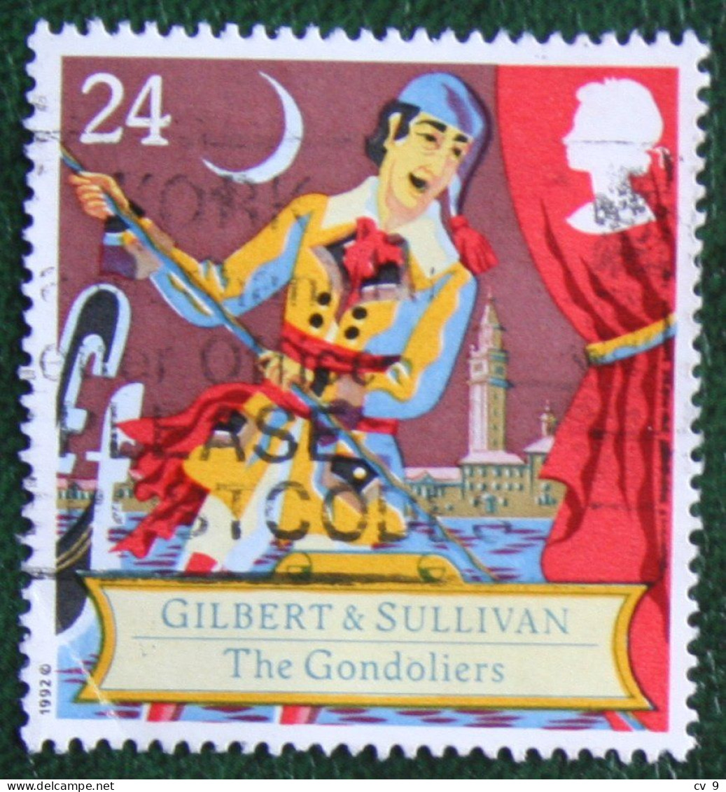 Arthur Sullivan Mi 1410 Yv 1629 SG 1625 1992 Used Gebruikt Oblitere ENGLAND GRANDE-BRETAGNE GB GREAT BRITAIN - Gebraucht