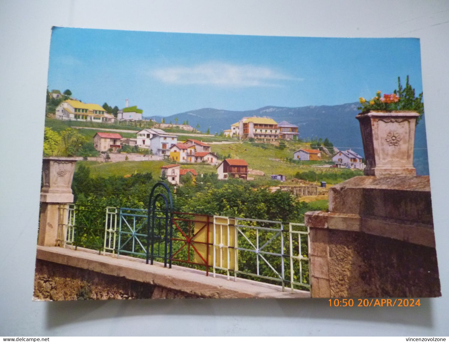 Cartolina Viaggiata "RIVISONDOLI  Scorcio Panoramico" 1965 - L'Aquila