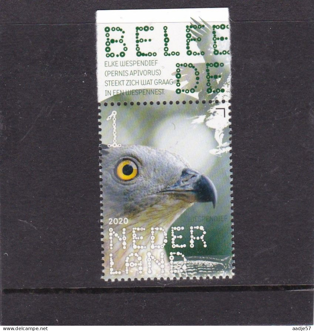 Netherlands Pays Bas 2020 Wespendief Honey Buzzard MNH** - Unused Stamps