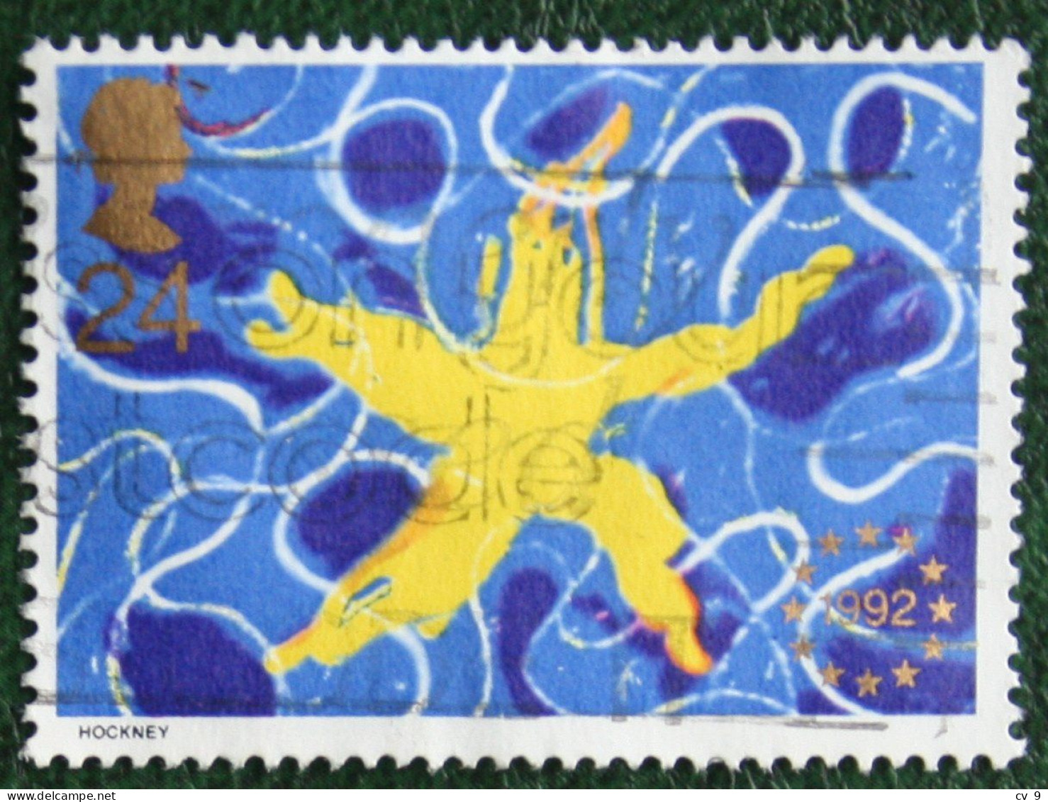 European Market EUROPA (Mi 1418) 1992 Used Gebruikt Oblitere ENGLAND GRANDE-BRETAGNE GB GREAT BRITAIN - Oblitérés