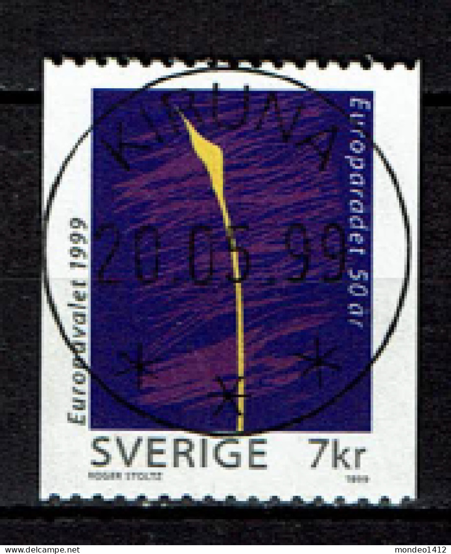 Sweden 1999 - Yv 2106 - History, The 50th Anniversary Of The European Council, European Elections - Used - Gebruikt