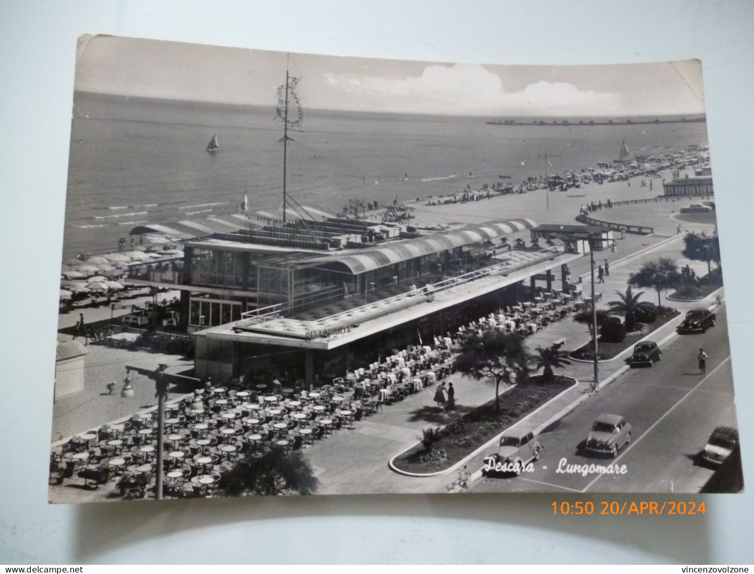 Cartolina Viaggiata "PESCARA Lungomare" 1963 - Pescara