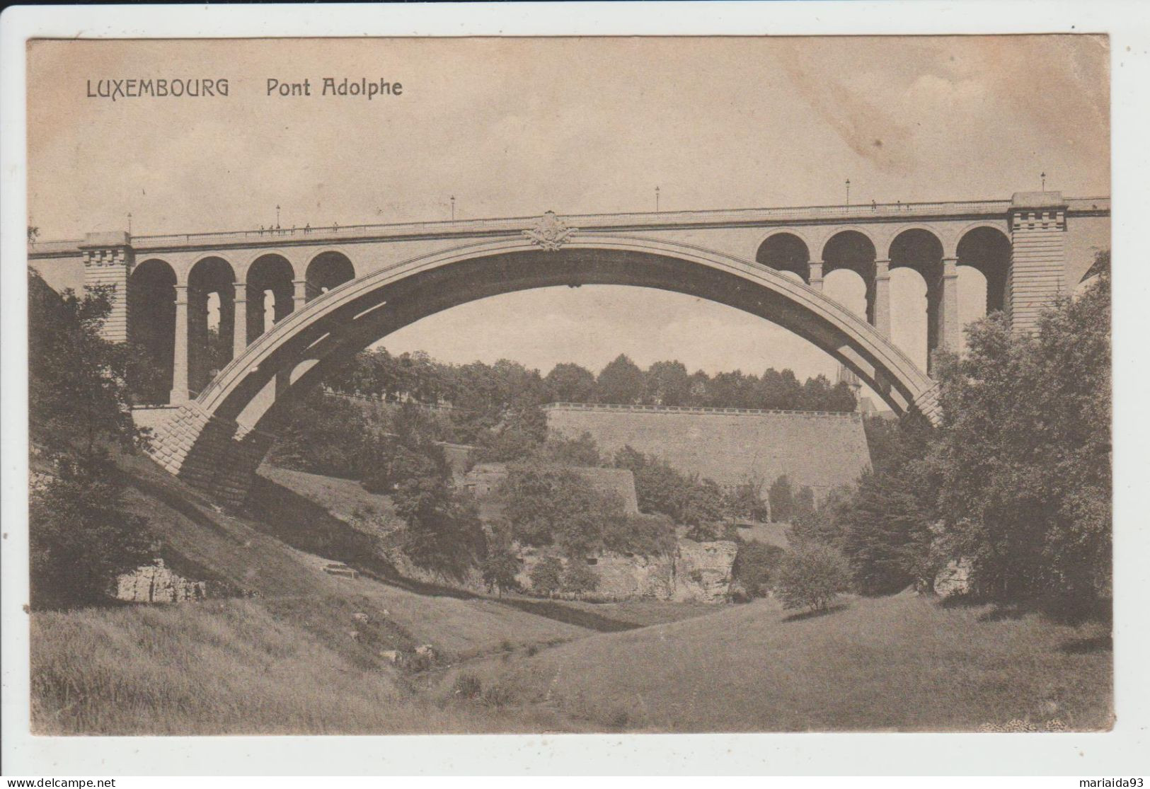 LUXEMBOURG - PONT ADOLPHE - Luxembourg - Ville