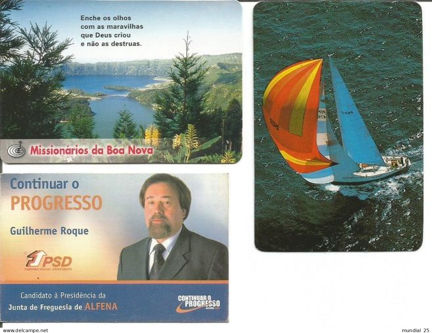 PORTUGAL 3 POCKET CALENDAR #7 - Formato Piccolo : 2001-...