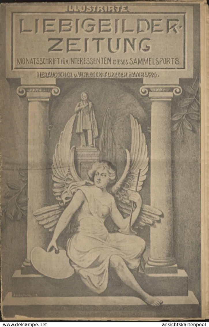 Liebig Bilder Zeitung Reklame Dreser Heft 10, Jhrg. 12, 1907 - Advertising