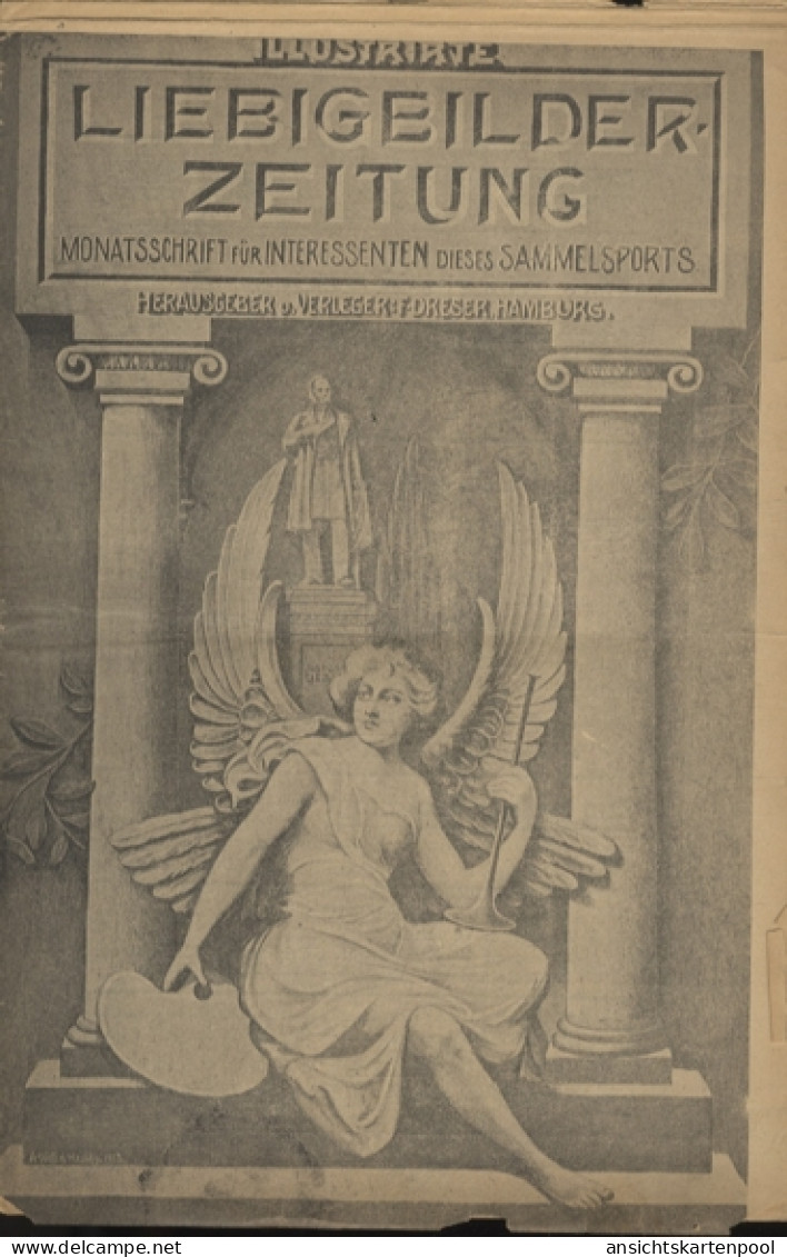 Liebig Bilder Zeitung Reklame Dreser Heft 10, Jhrg. 13, 1908 - Advertising