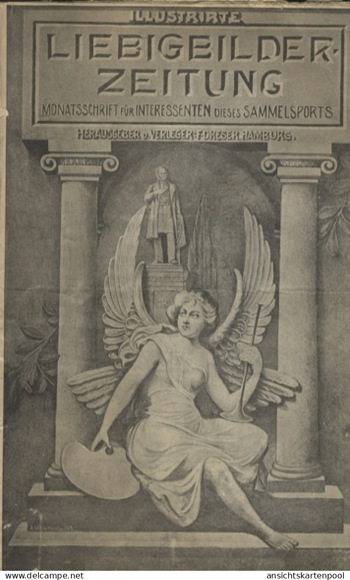 Liebig Bilder Zeitung Reklame Dreser Heft 6, Jhrg. 12, 1907 - Advertising