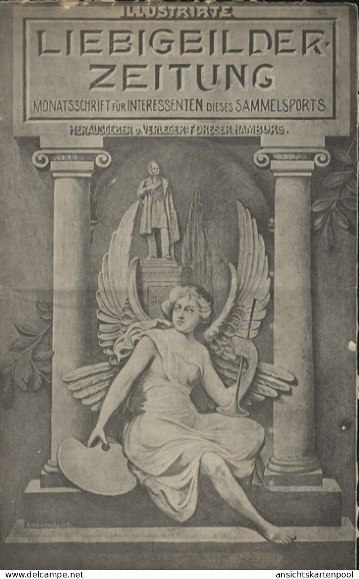 Liebig Bilder Zeitung Reklame Dreser Heft 3, Jhrg. 12, 1907 - Advertising