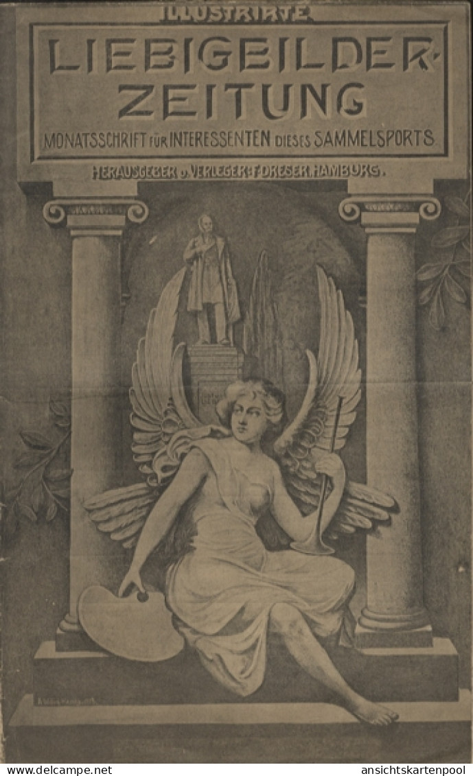 Liebig Bilder Zeitung Reklame Dreser Heft 1, Jhrg. 12, 1907 - Advertising