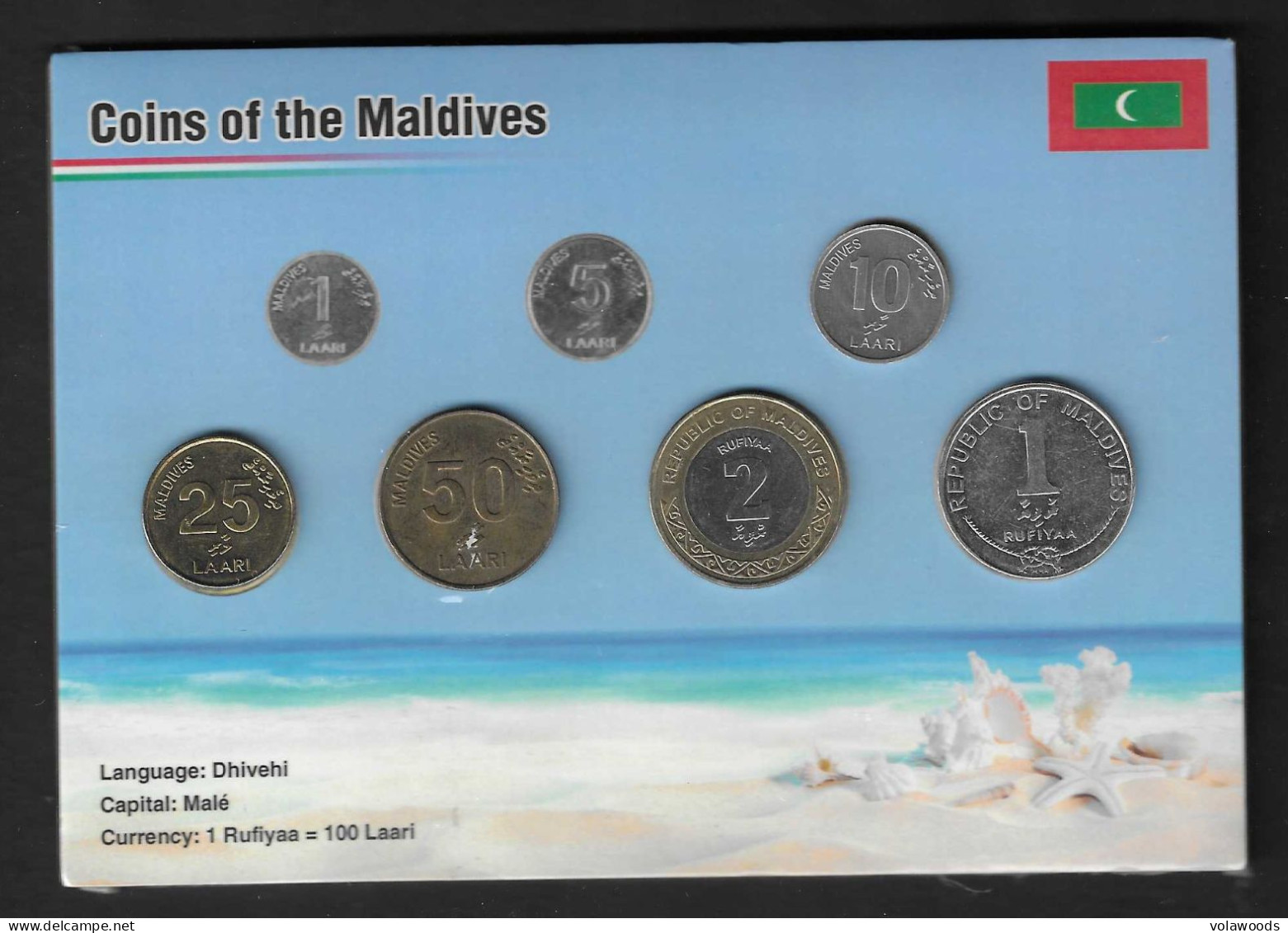 Maldive - Set Monete - Maldiven