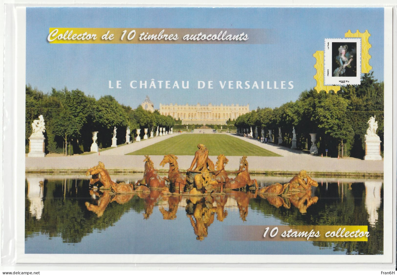 Collector 2012 - Versailles - 10 TVP Monde - Neuf Scellé - Autoadhesif - Autocollant - Collectors