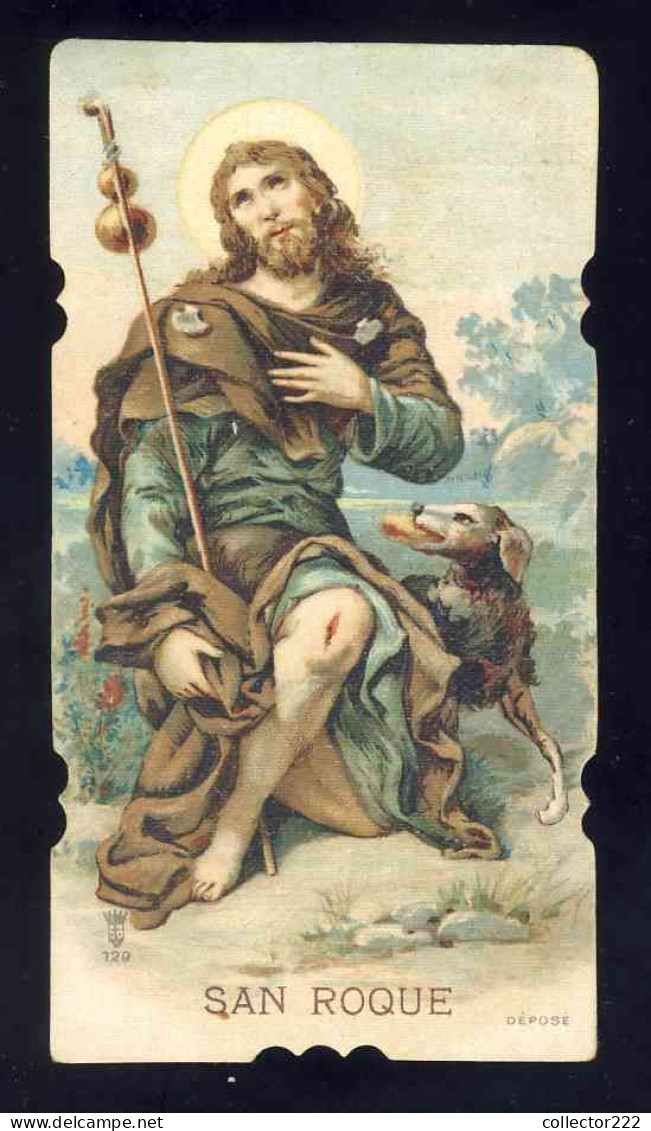 Image Pieuse: Saint Roch (Lega Eucaristica Num. 129) (Ref. 78060-00129) - Devotion Images