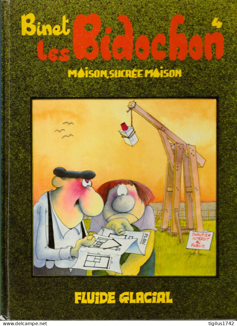 Binet. Les Bidochon. 4. Maison, Sucrée Maison - Editions Originales (langue Française)