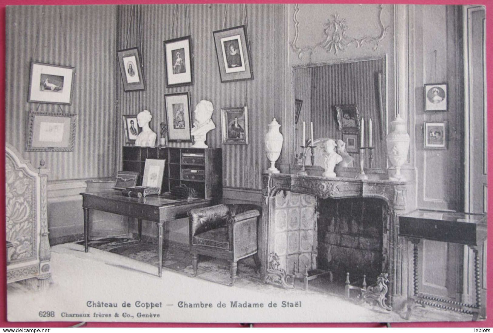 Suisse - Château De Coppet - Chambre De Madame De Staël - CPA En Très Bon état - Coppet