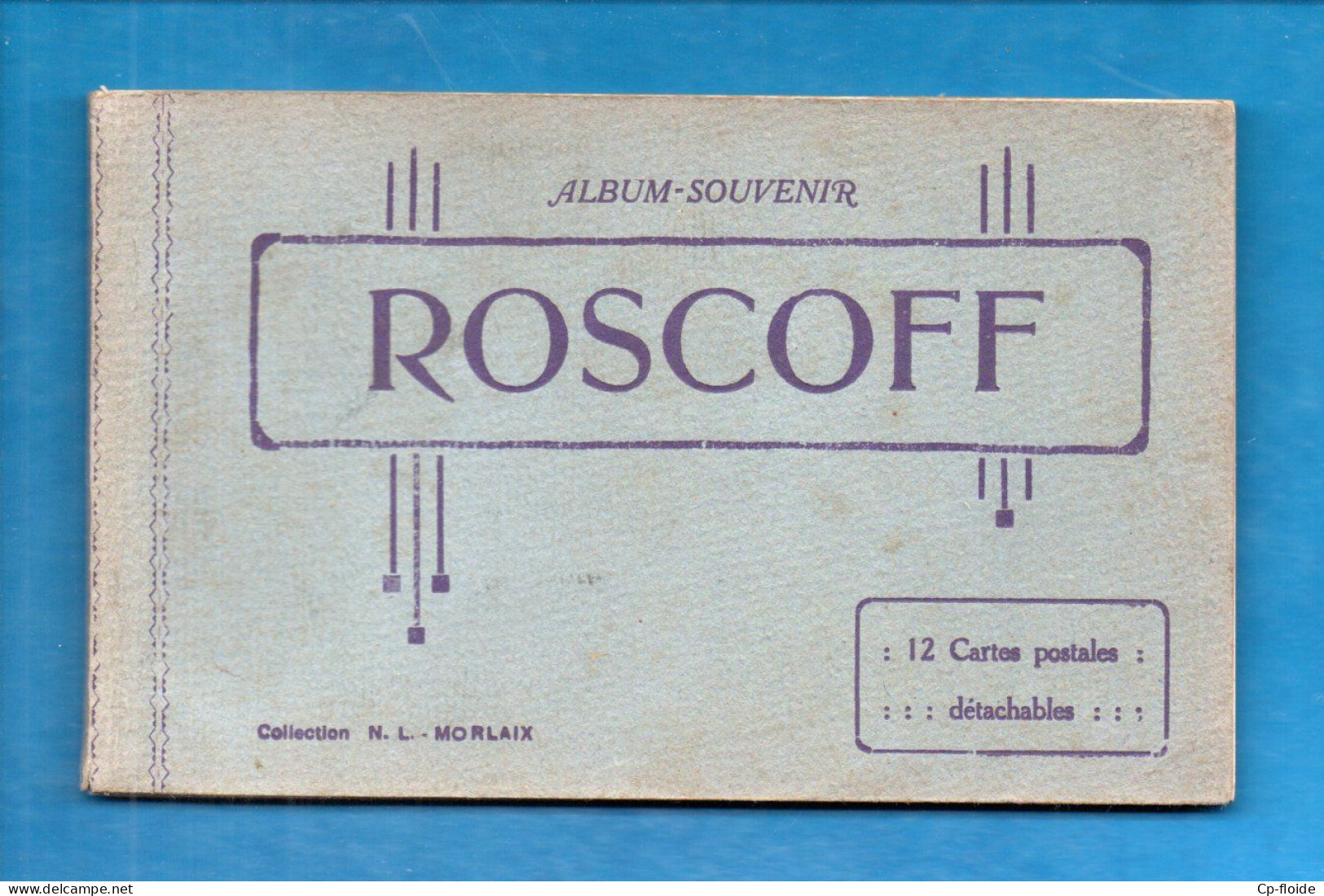 29 - ROSCOFF . CARNET COMPLET DE 12 VUES - Réf. N°38975 - - Roscoff