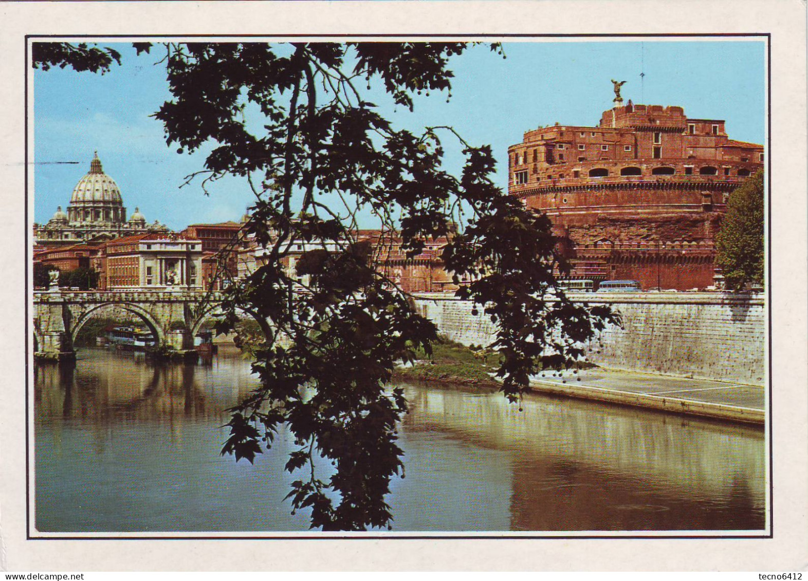 Roma - Ponte E Castel Sant'angelo - Viaggiata - Castel Sant'Angelo